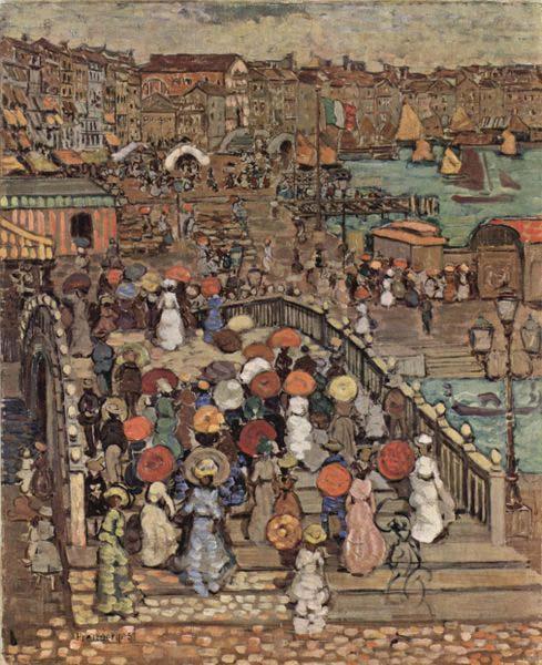 Maurice Prendergast Ponte della Paglia